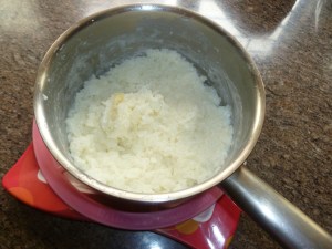 பாலில் வெந்தஅரிசி