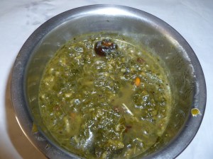 கீரை வெல்லப் பச்சடி