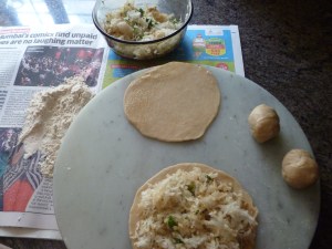 வட்டங்களும்முள்ளங்கி ஆடையுடன்