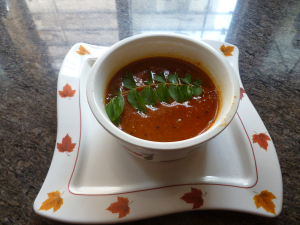 காரக்குழம்பு தயார்