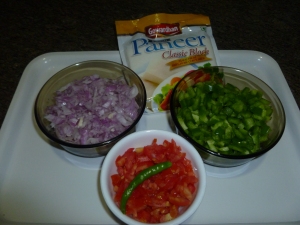 வேண்டிய பொருள்கள்விஜிடபிள் பன்னீருக்கு