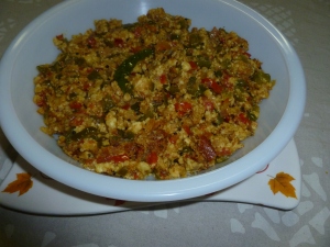 தயார் நிலையில் வெஜிடபிள் பன்னீர்